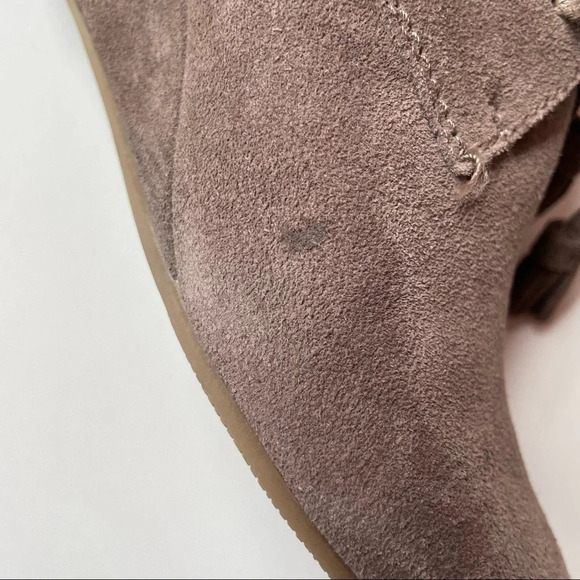 CROWN VINTAGE Spark Wedge Suede Lace-Up Women’s Ankle Chic Rustic Bootie Shoes - Picture 14 of 14